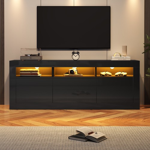 Moderner hochglanz sideboard - moderner,