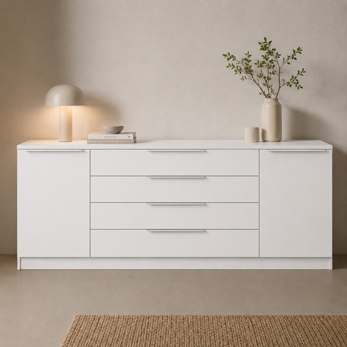Sideboard 200 weiß - 200,