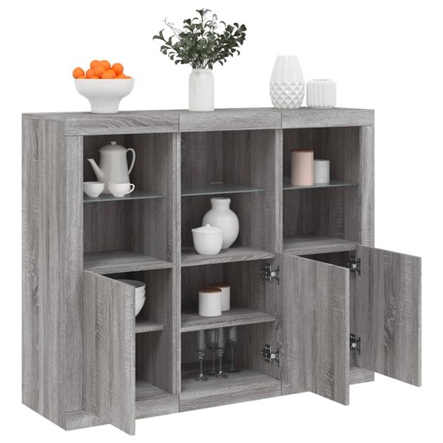 Sideboard mit led leuchten - mit, led-leuchten