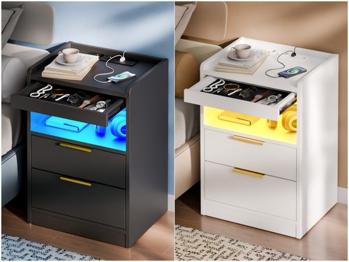 Mondeer nachttisch led - nachttisch,