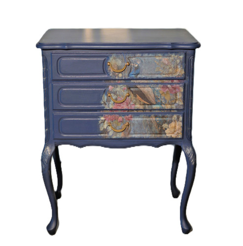 Unikat mit pfau motiv - unikat,