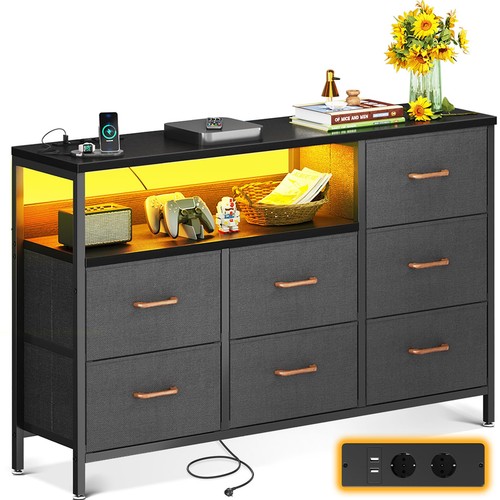 Kommode mit led usb - kommode,,