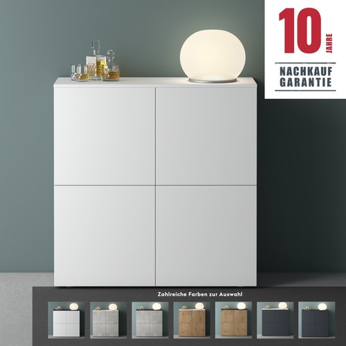 Kommode sideboard weiß - kommode,
